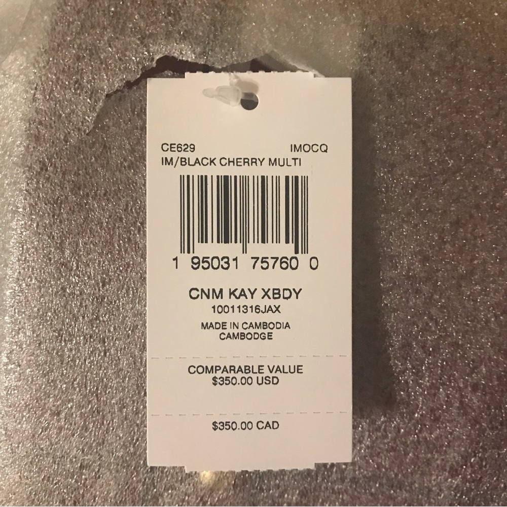 🍒Coach Kay Crossbody With Glitter Black Cherry - Picture 12 of 13
